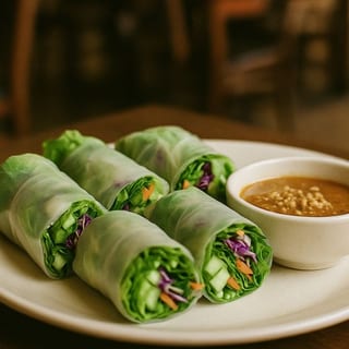 Chiang Mai Spring Rolls (V)